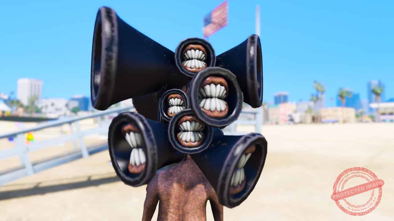 GTA 5 Mods SIREN MANY HEAD