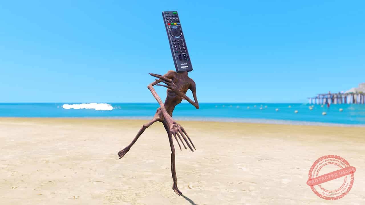 GTA 5 Mods Siren Remote Head
