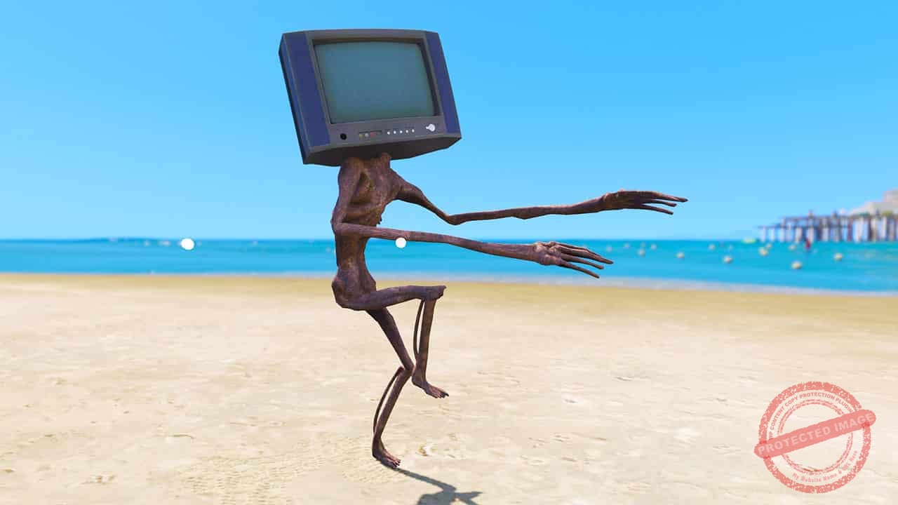 GTA 5 Mods Siren TV Head