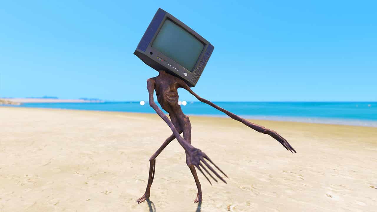 GTA 5 Mods Siren TV Head
