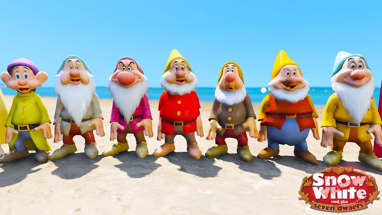 GTA 5 Mods Snow White and Seven Dwarfs