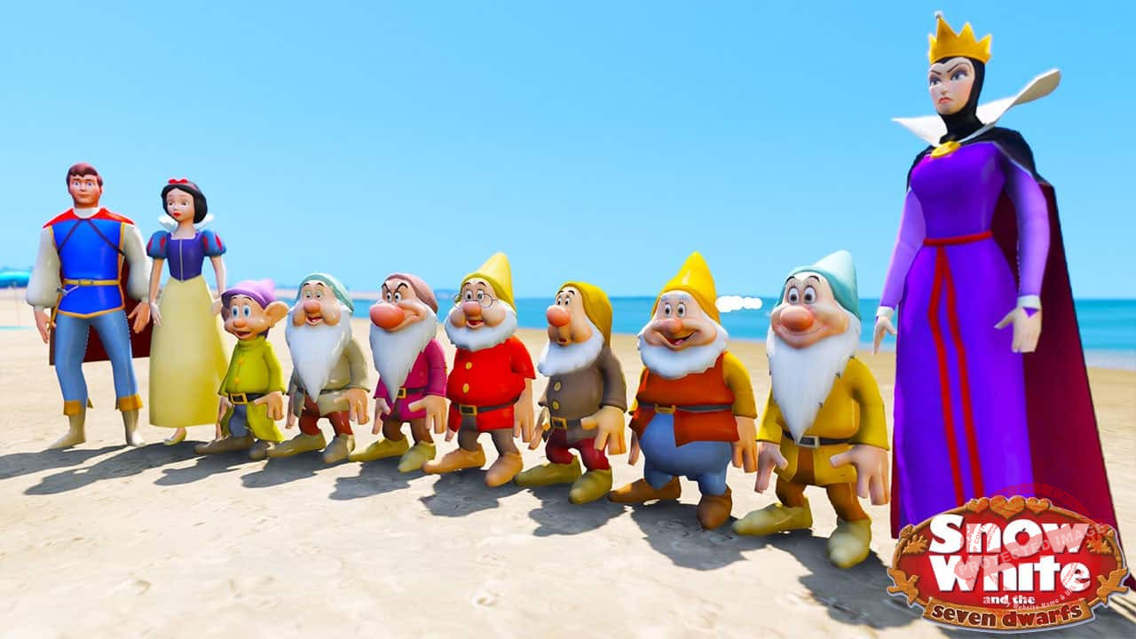 GTA 5 Mods Snow White and Seven Dwarfs