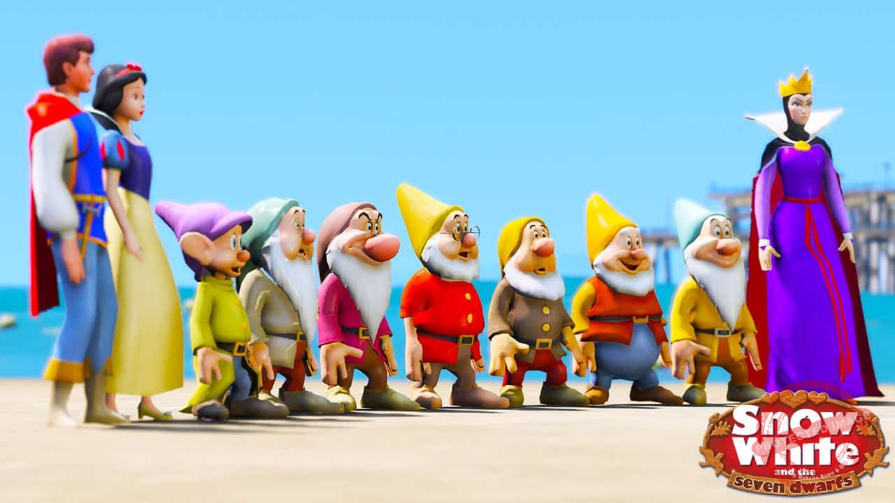 GTA 5 Mods Snow White and Seven Dwarfs