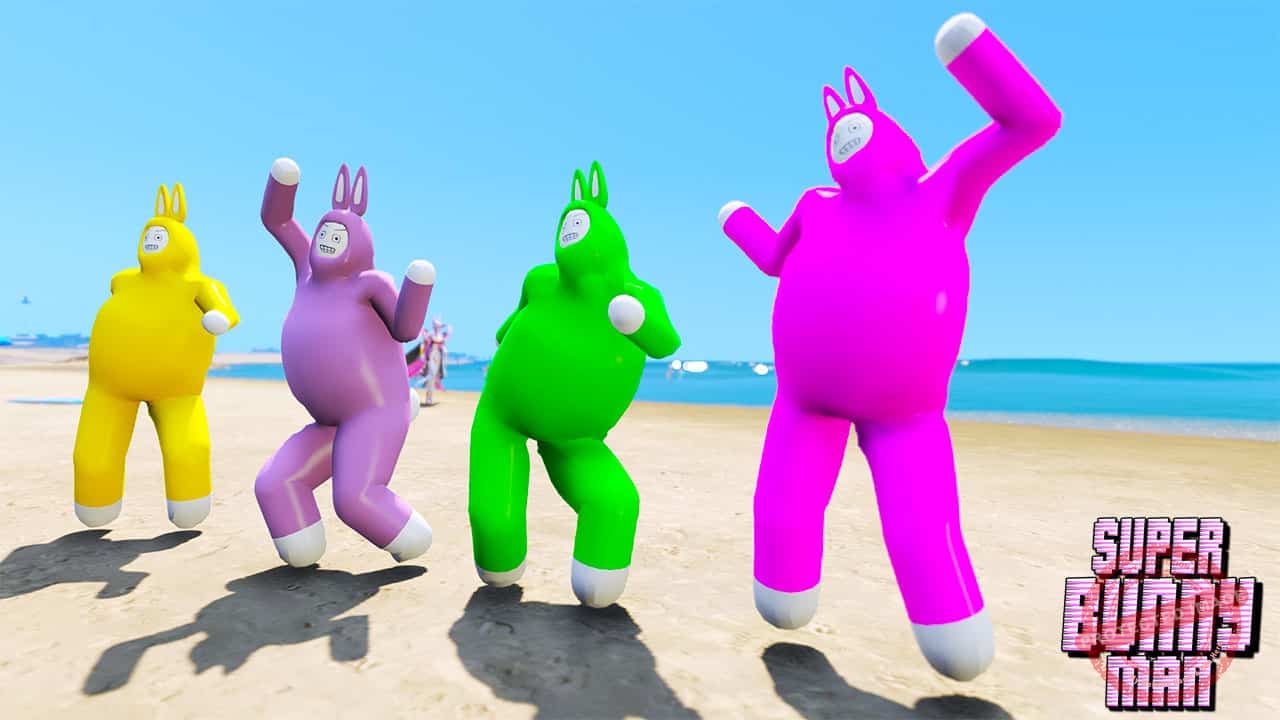 GTA 5 Mods Super Bunny Man