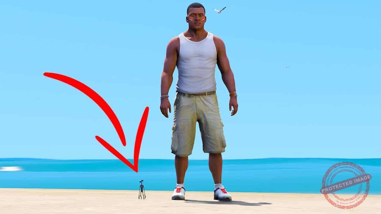 GTA 5 Mods Super Tiny Siren Head