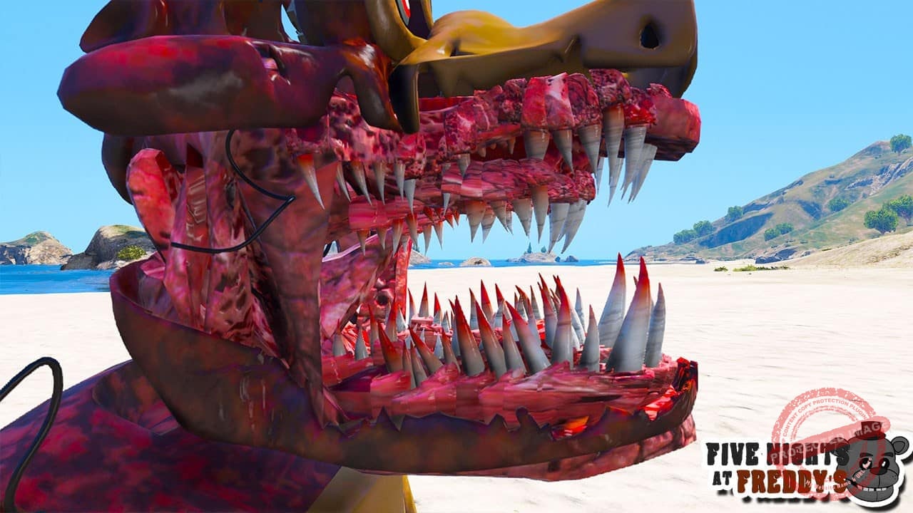GTA 5 Mods FNAF Twisted Foxy