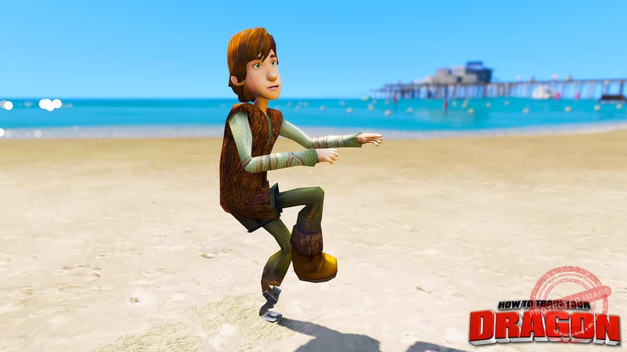 GTA 5 Mods Young Hiccup in How To Train Your Dragon