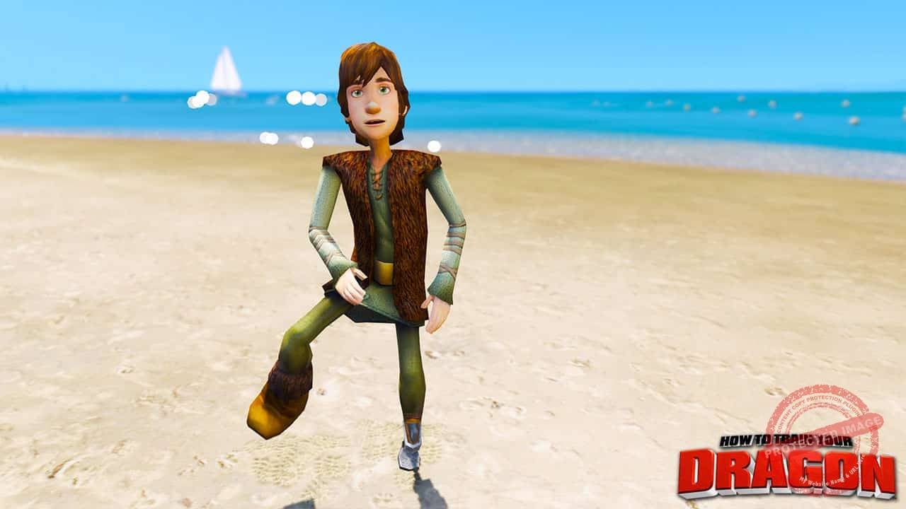 GTA 5 Mods Young Hiccup in How To Train Your Dragon