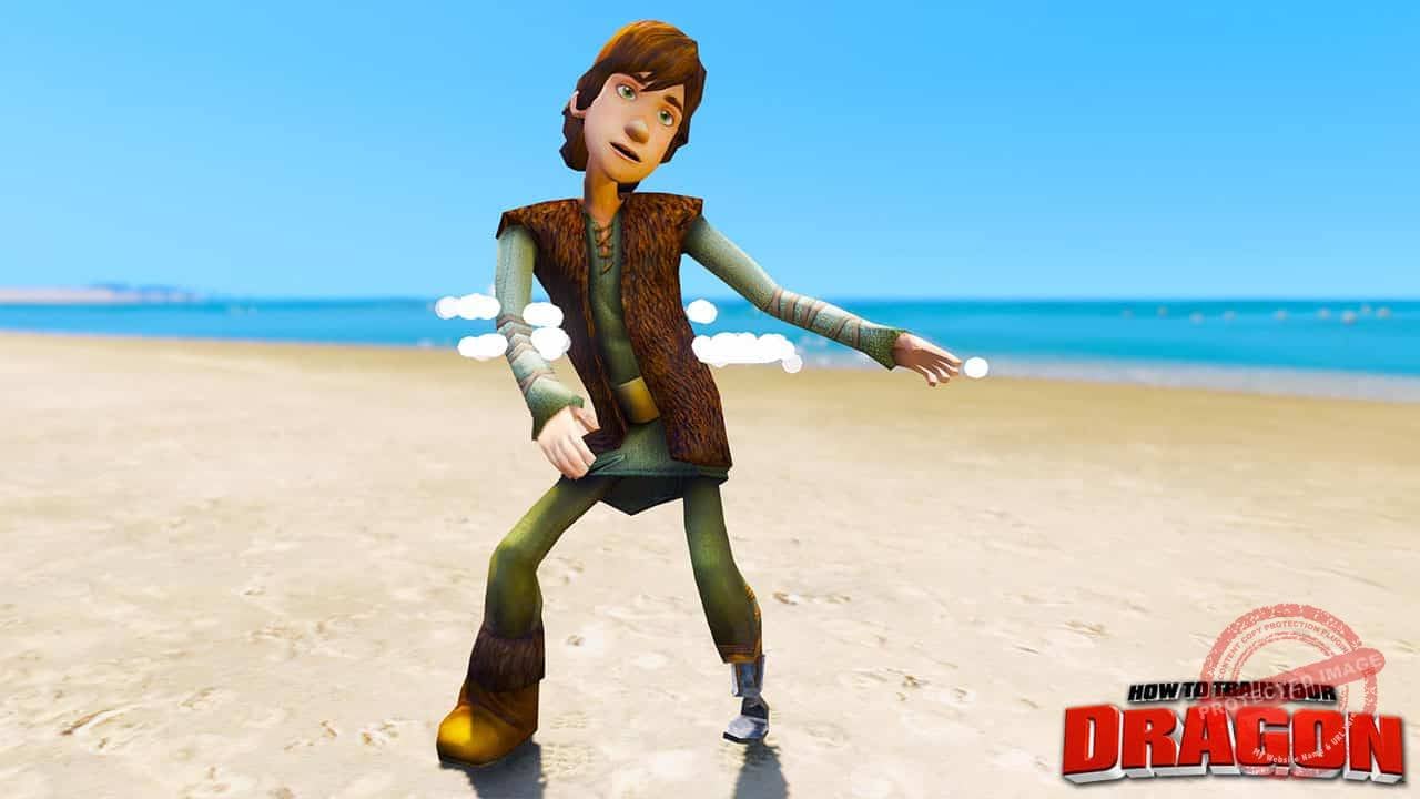GTA 5 Mods Young Hiccup in How To Train Your Dragon
