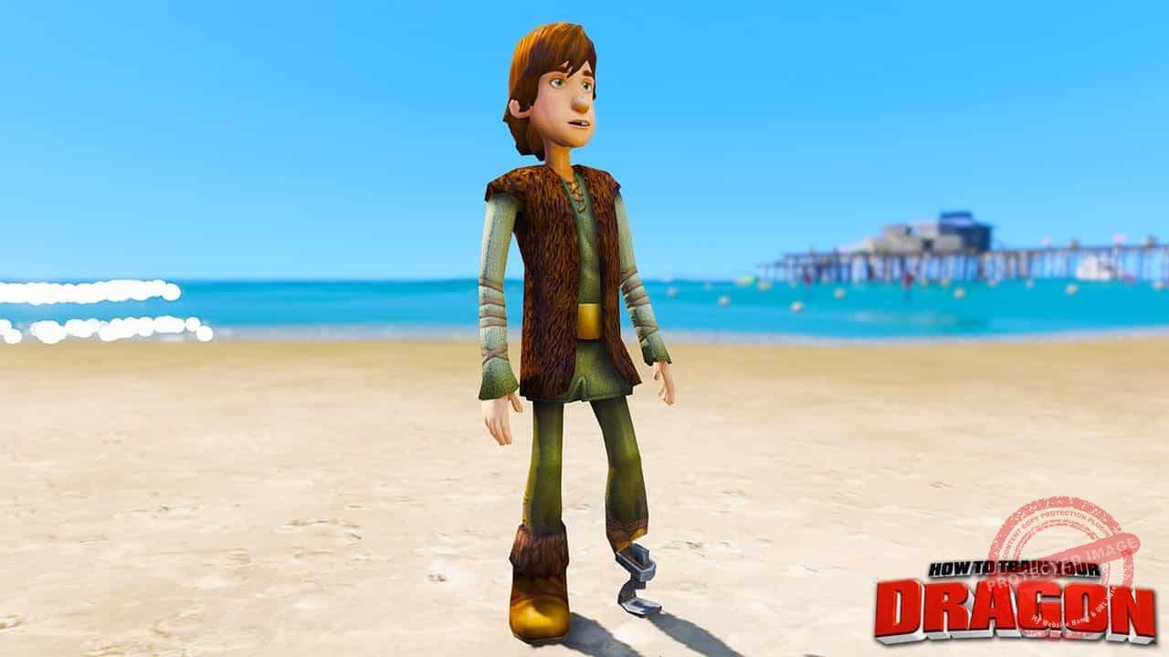 GTA 5 Mods Young Hiccup in How To Train Your Dragon