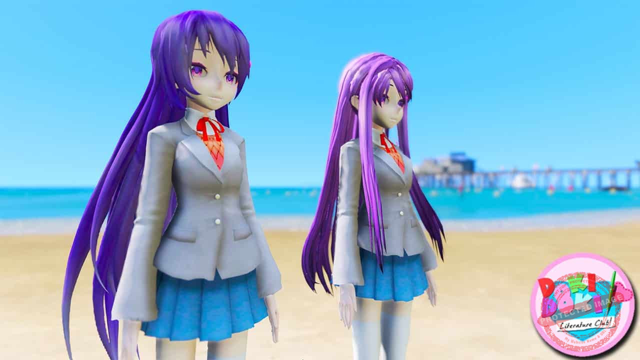 GTA 5 Mods Yuri in Doki Doki Literature Club