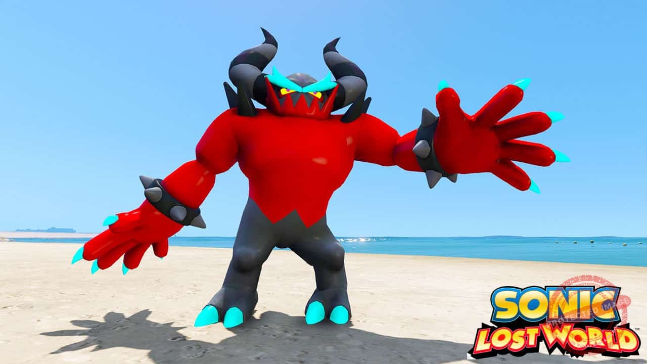 GTA 5 Mods ZAVOK in Sonic Lost World