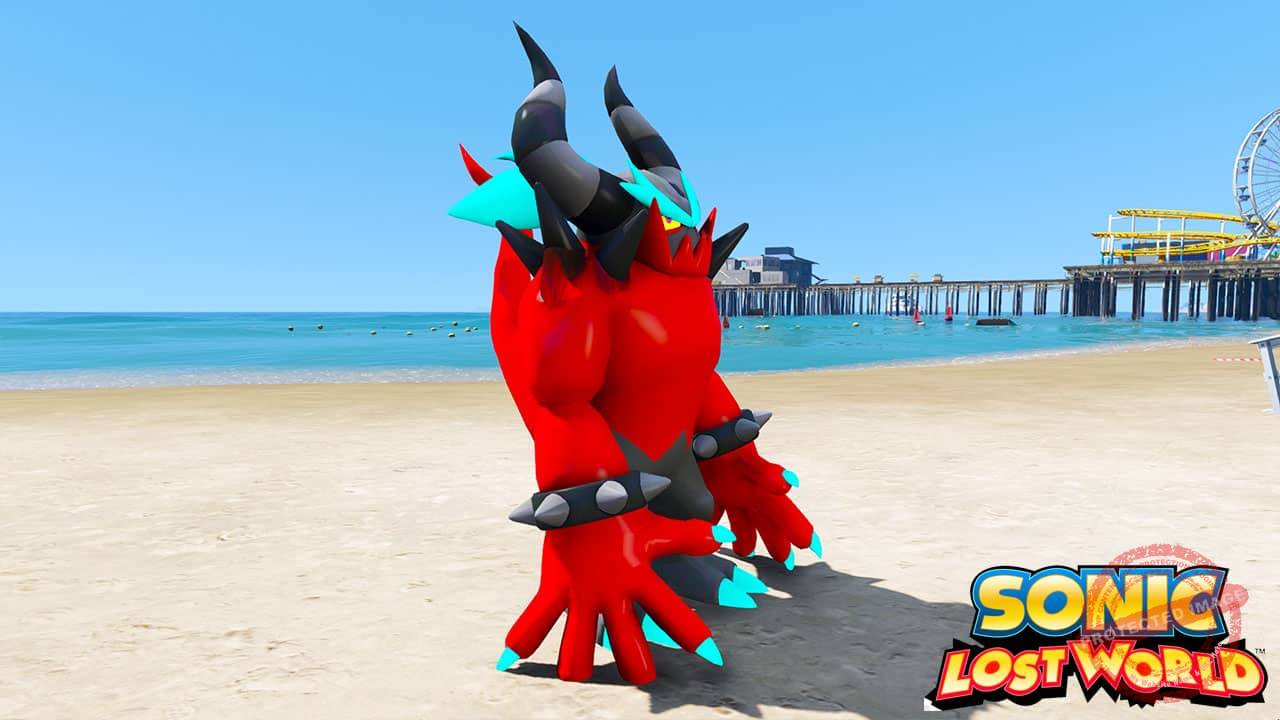 GTA 5 Mods ZAVOK in Sonic Lost World