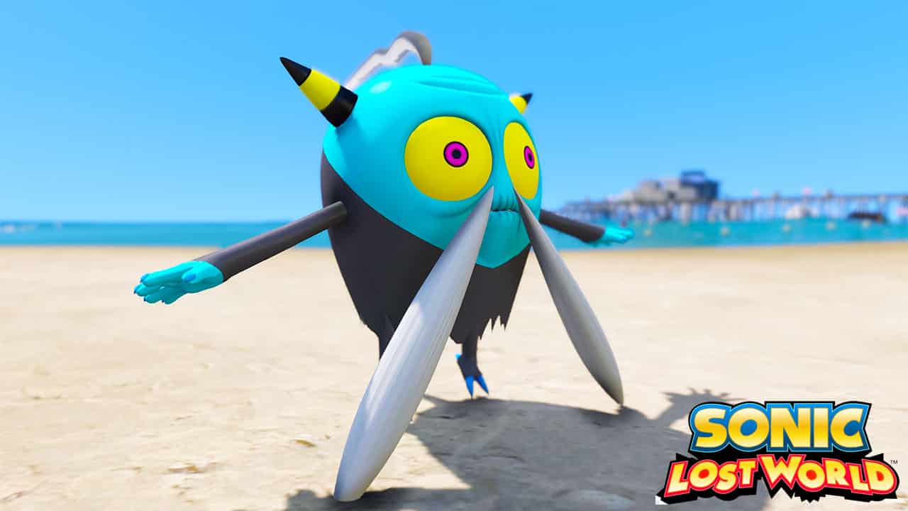 GTA 5 Mods ZIK in Sonic Lost World