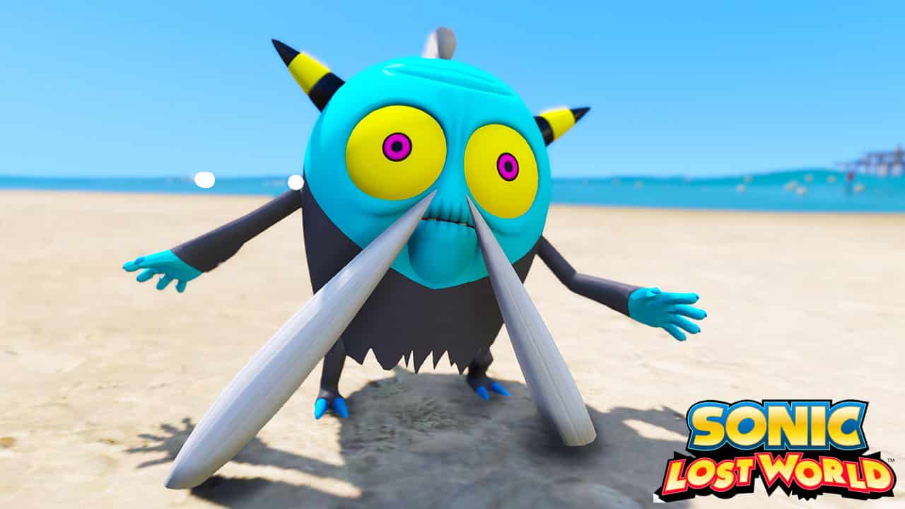 GTA 5 Mods ZIK in Sonic Lost World