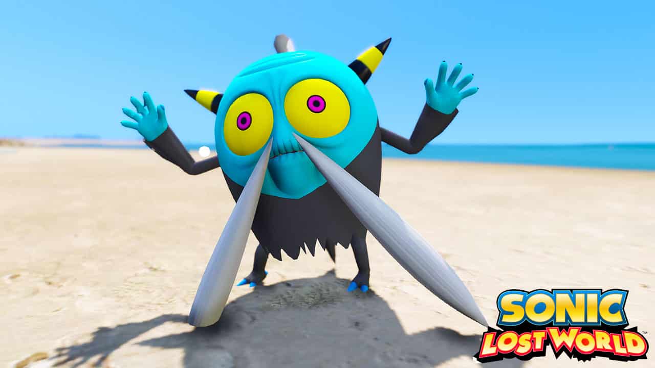 GTA 5 Mods ZIK in Sonic Lost World