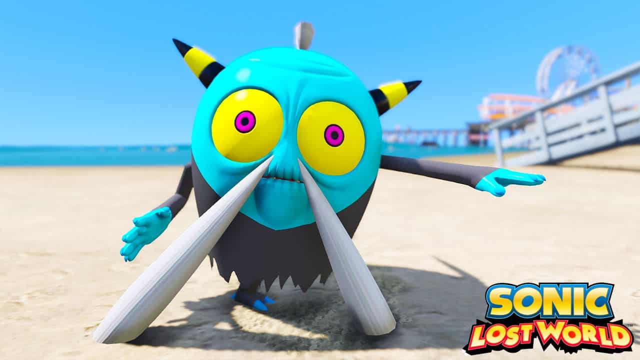 GTA 5 Mods ZIK in Sonic Lost World