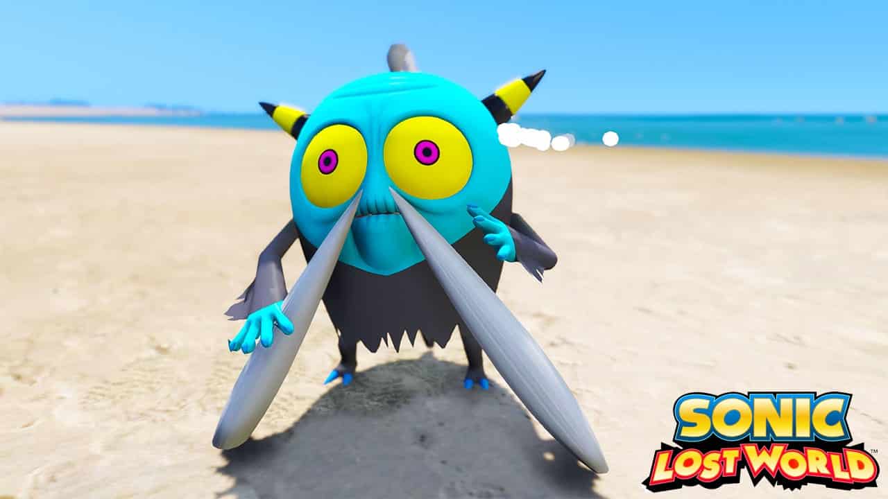 GTA 5 Mods ZIK in Sonic Lost World