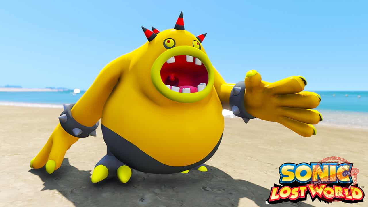 GTA 5 Mods ZOMOM in Sonic Lost World