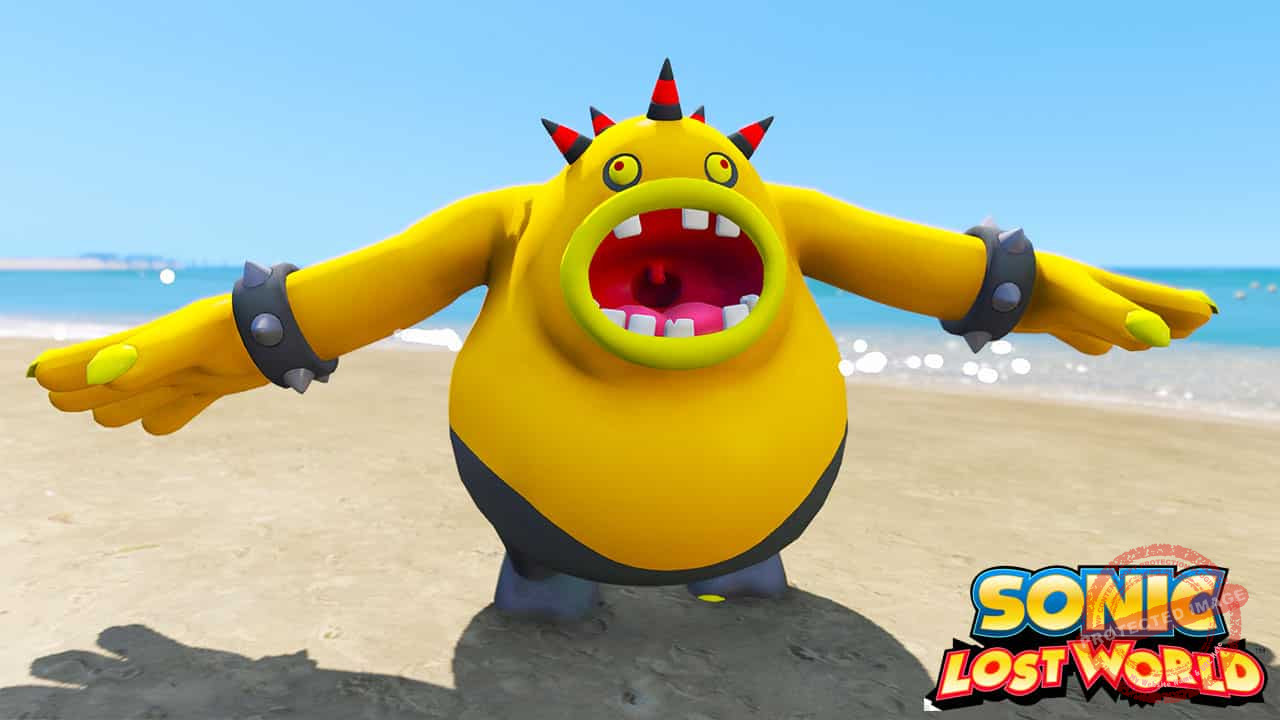GTA 5 Mods ZOMOM in Sonic Lost World