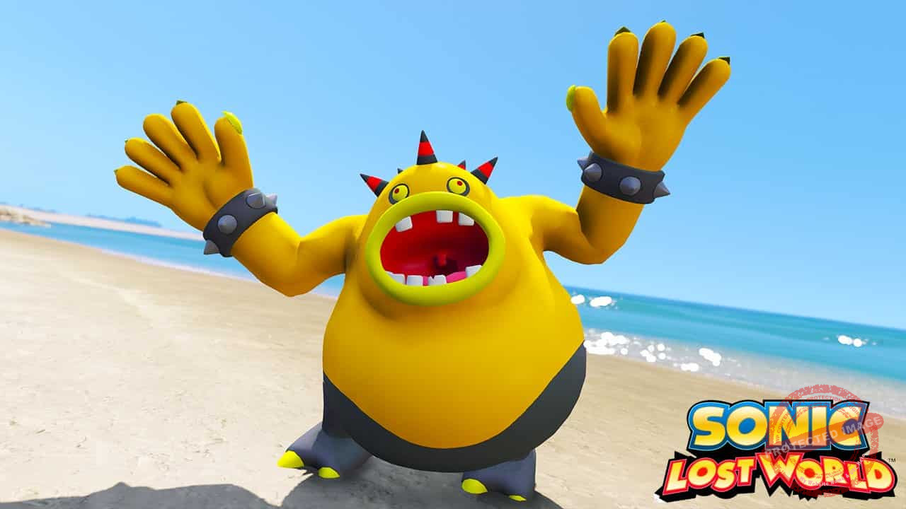 GTA 5 Mods ZOMOM in Sonic Lost World