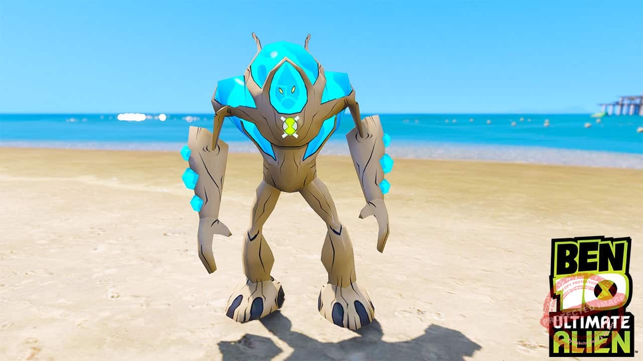 GTA 5 Mods Ben 10 Ultimate Swampfire