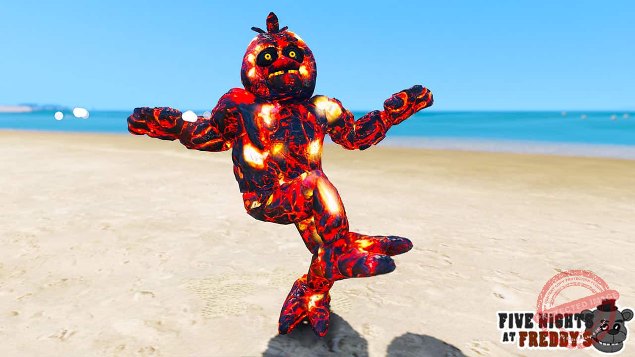 GTA 5 Mods FNAF Scorching Chica