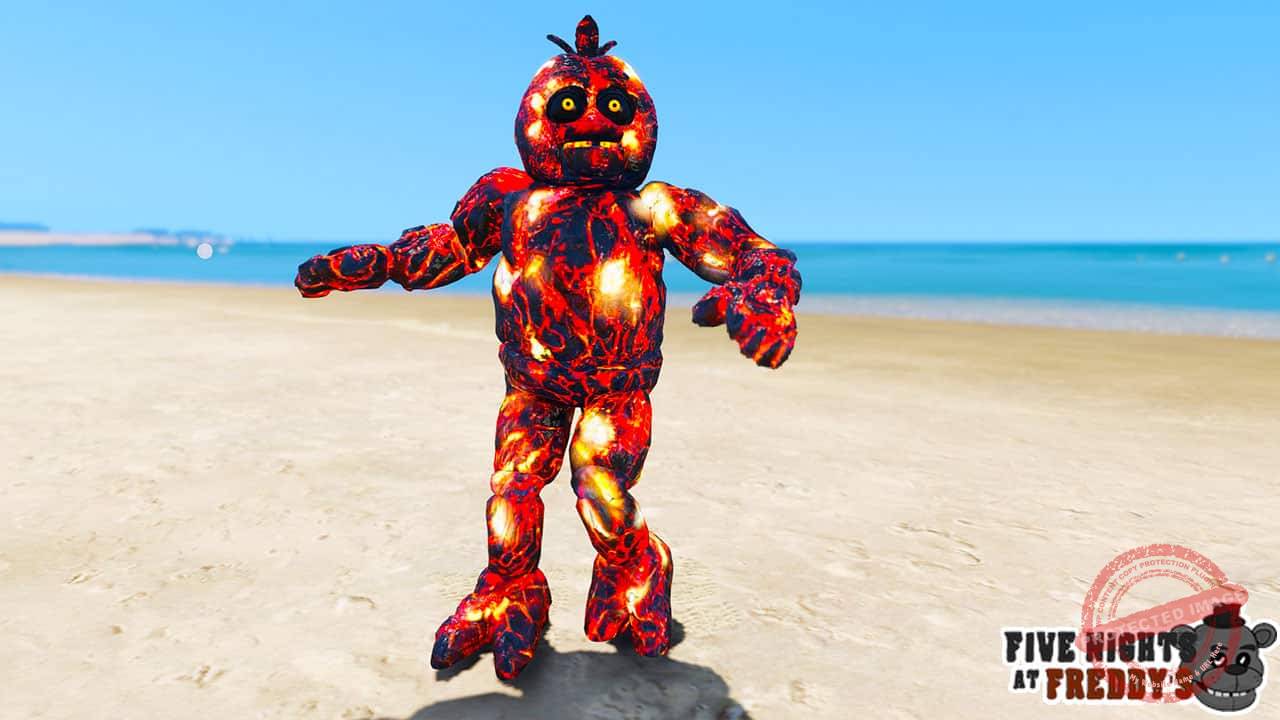 GTA 5 Mods FNAF Scorching Chica