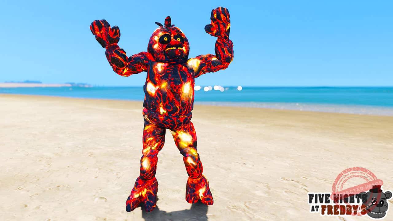 GTA 5 Mods FNAF Scorching Chica