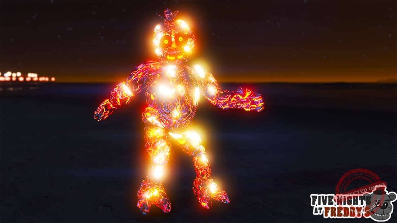 GTA 5 Mods FNAF Scorching Chica