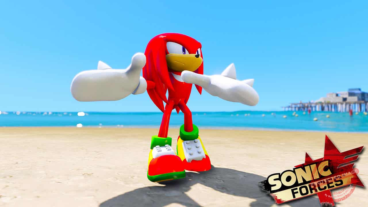 GTA 5 Mods Sonic Forces Knuckles