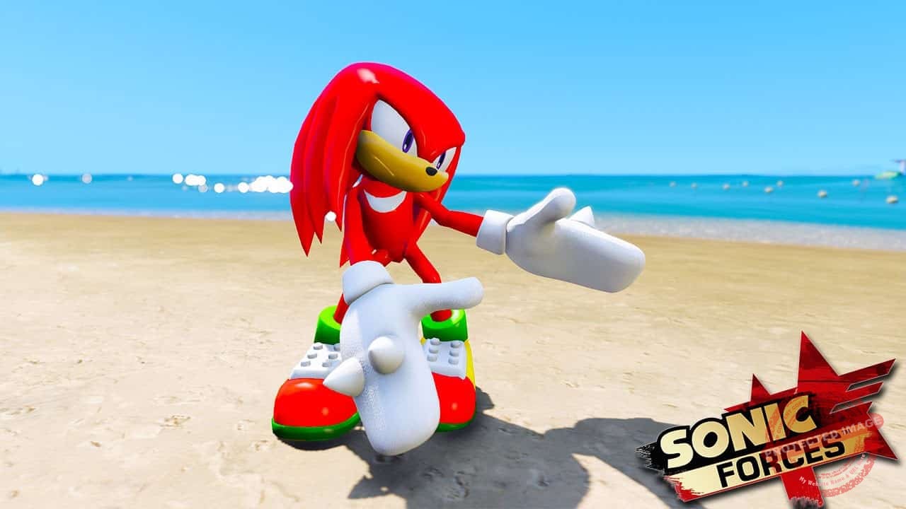 GTA 5 Mods Sonic Forces Knuckles