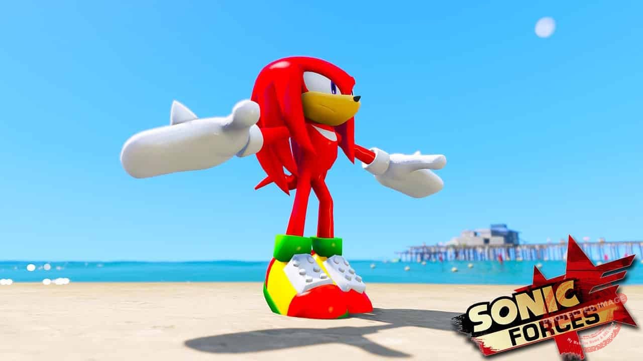 GTA 5 Mods Sonic Forces Knuckles