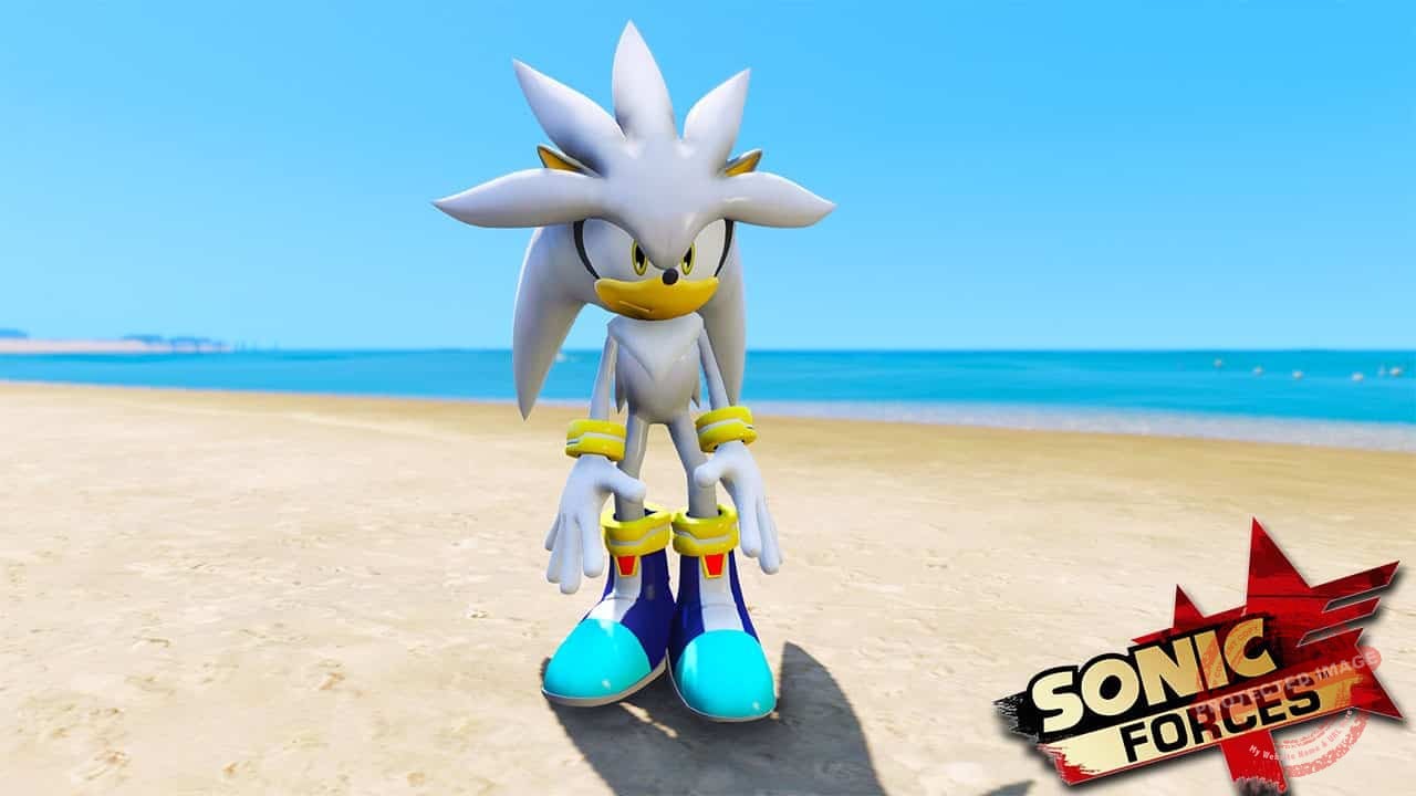 GTA 5 Mods Sonic Forces Silver the Hedgehog
