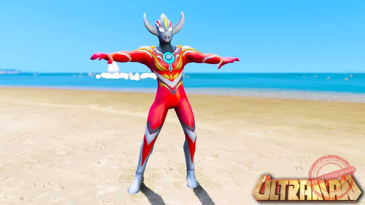 GTA 5 Mods Ultraman Orb Burnmite