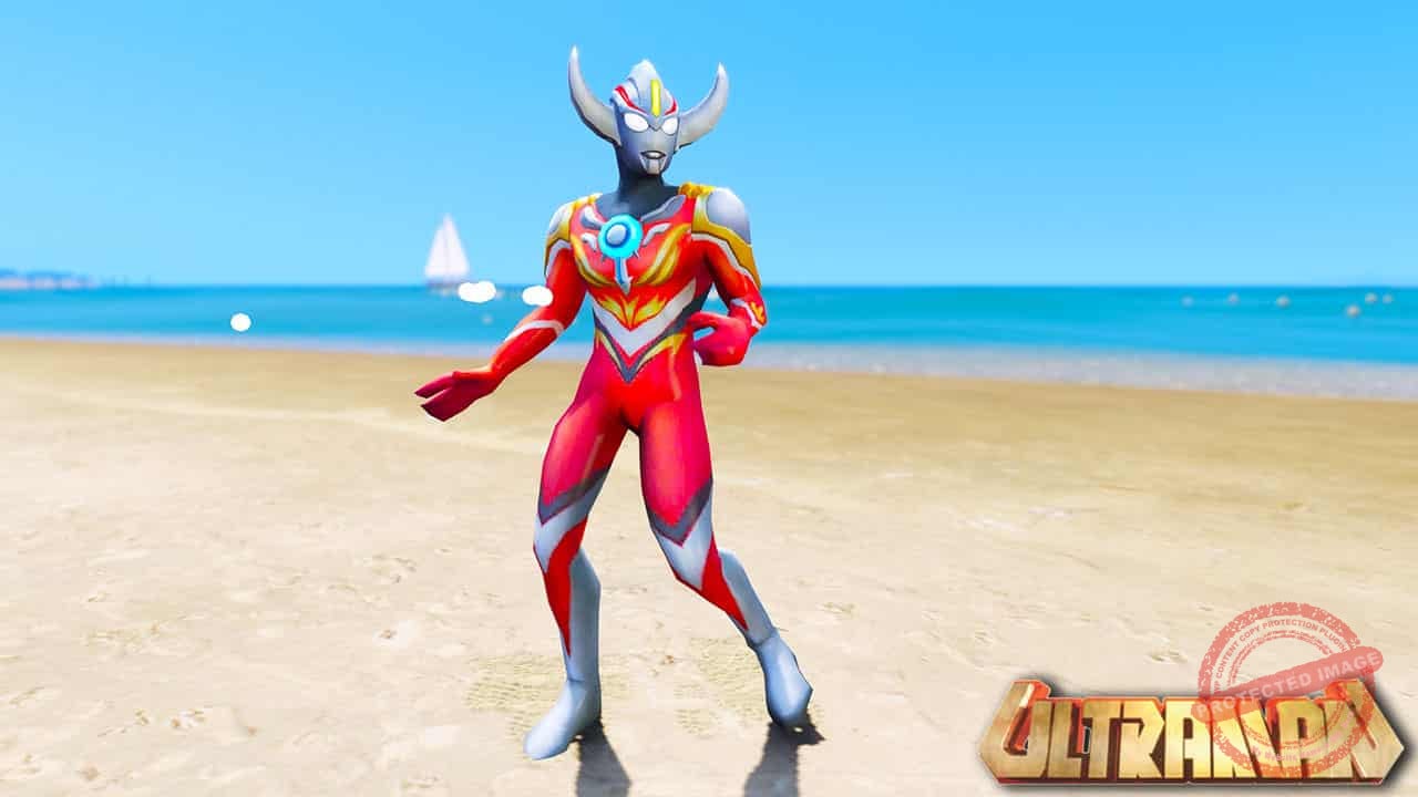 GTA 5 Mods Ultraman Orb Burnmite