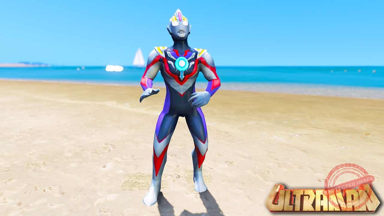 GTA 5 Mods Ultraman Orb Spacium Zepellion