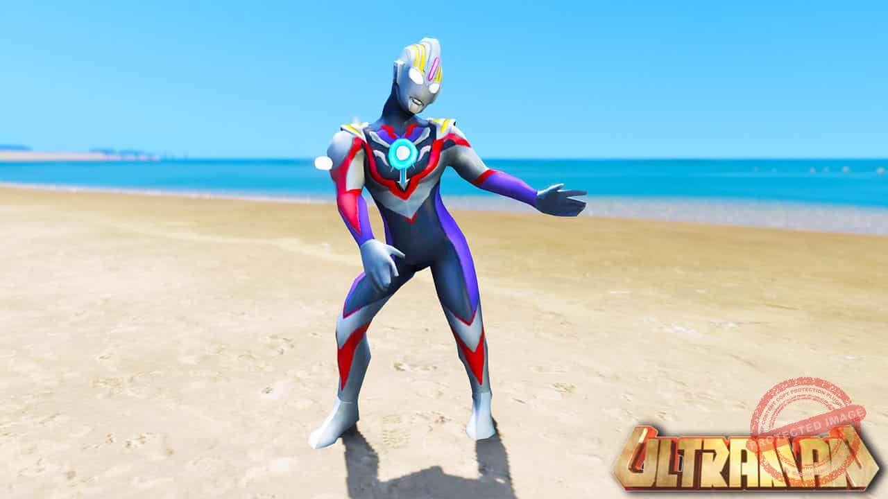 GTA 5 Mods Ultraman Orb Spacium Zepellion