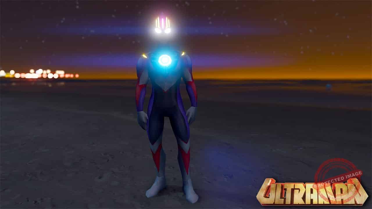 GTA 5 Mods Ultraman Orb Spacium Zepellion