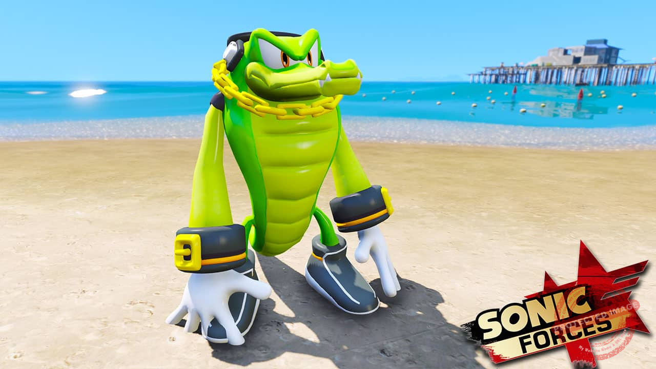 GTA 5 Mods Sonic Forces Vector the Crocodile