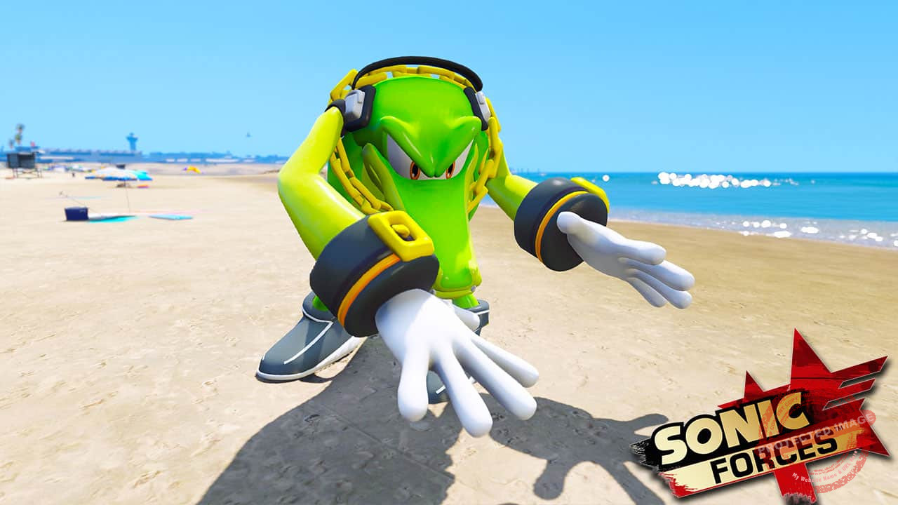 GTA 5 Mods Sonic Forces Vector the Crocodile
