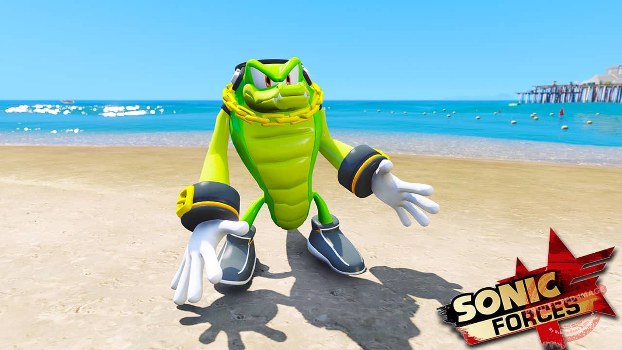 GTA 5 Mods Sonic Forces Vector the Crocodile
