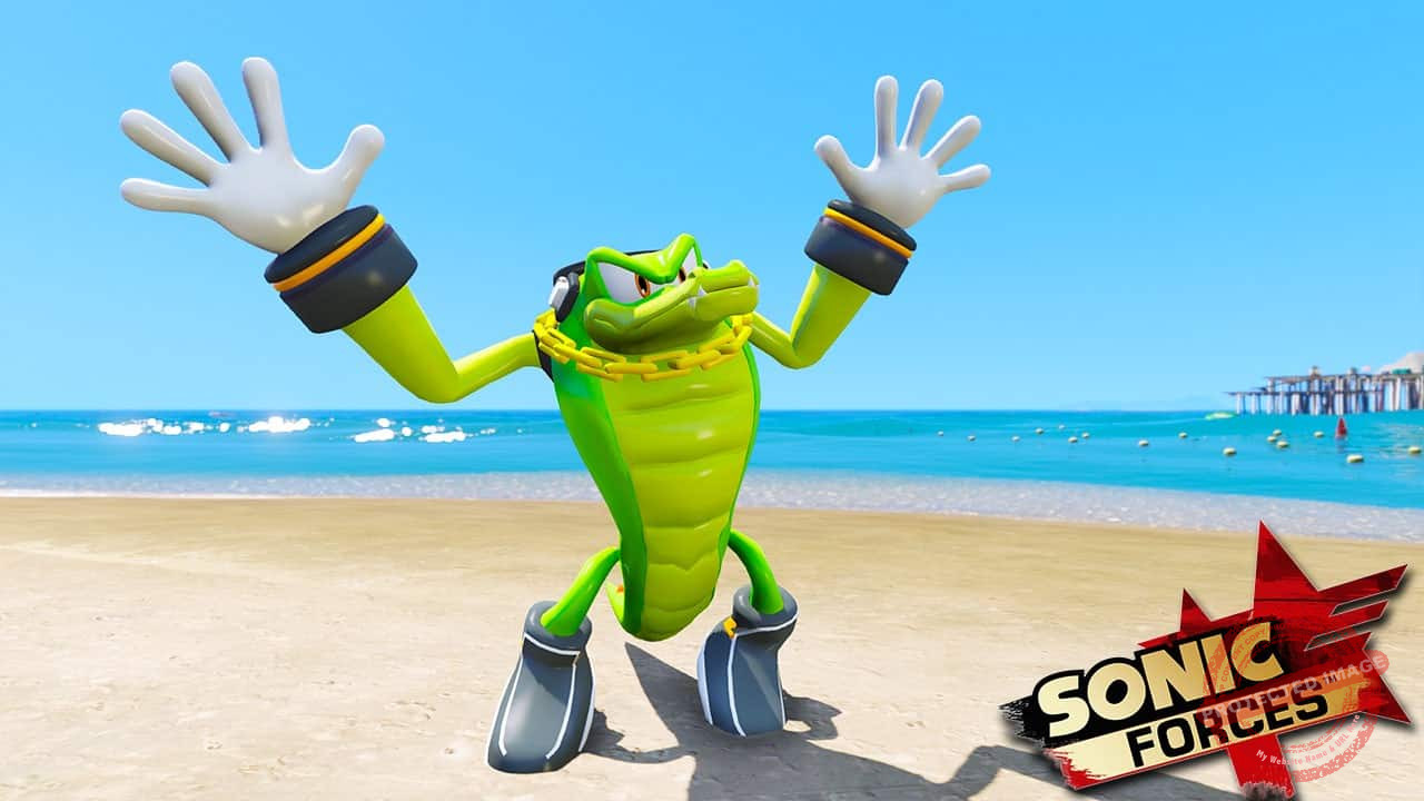 GTA 5 Mods Sonic Forces Vector the Crocodile