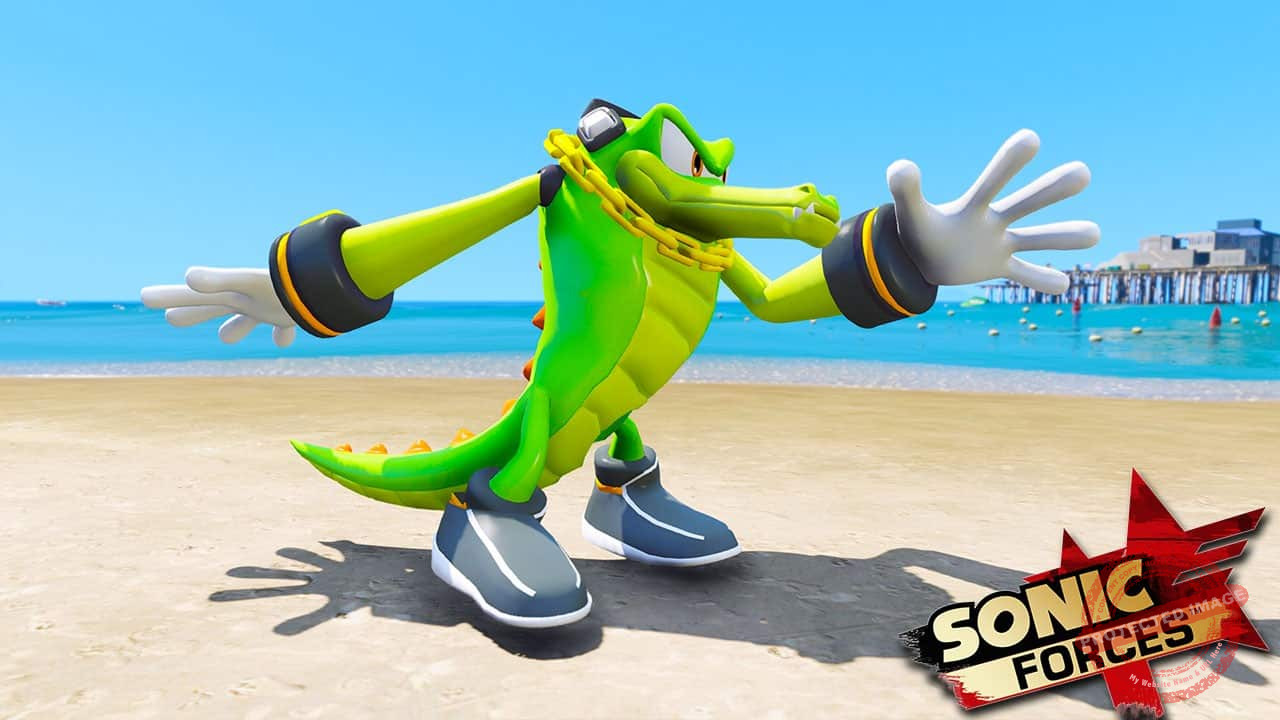 GTA 5 Mods Sonic Forces Vector the Crocodile