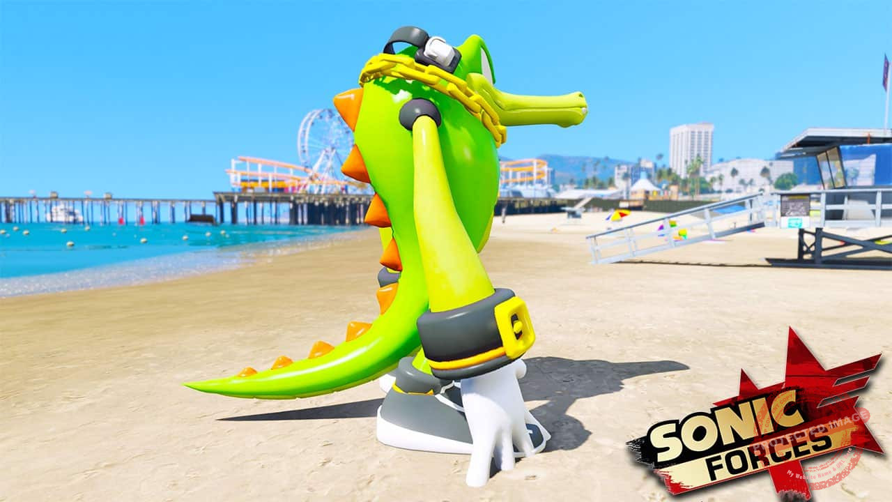 GTA 5 Mods Sonic Forces Vector the Crocodile