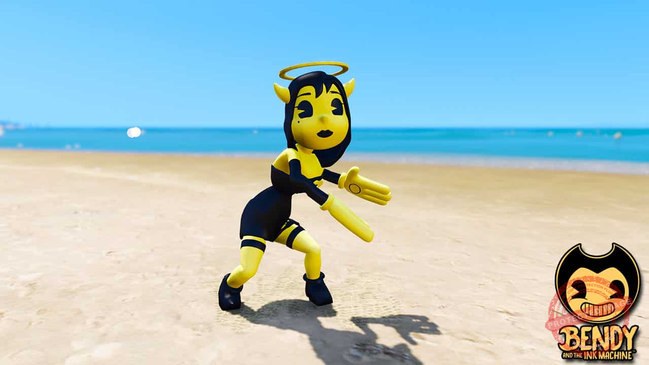 GTA 5 Mods Alice Angel Bendy and the Ink machine