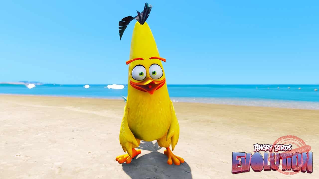 GTA 5 Mods Angry Bird Evolution Chuck