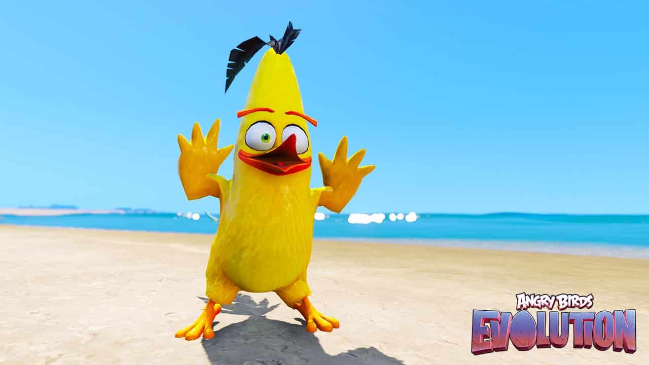 GTA 5 Mods Angry Bird Evolution Chuck