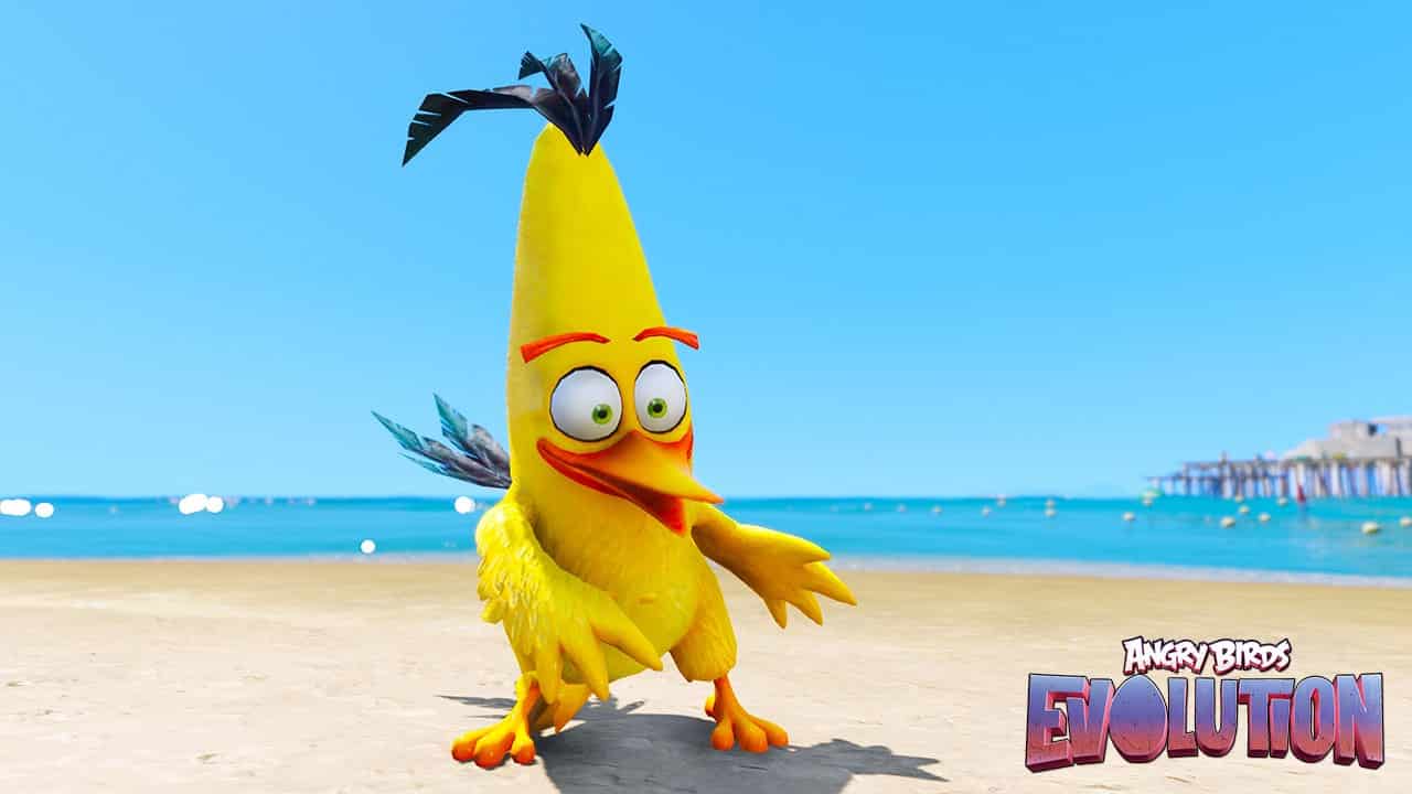 GTA 5 Mods Angry Bird Evolution Chuck