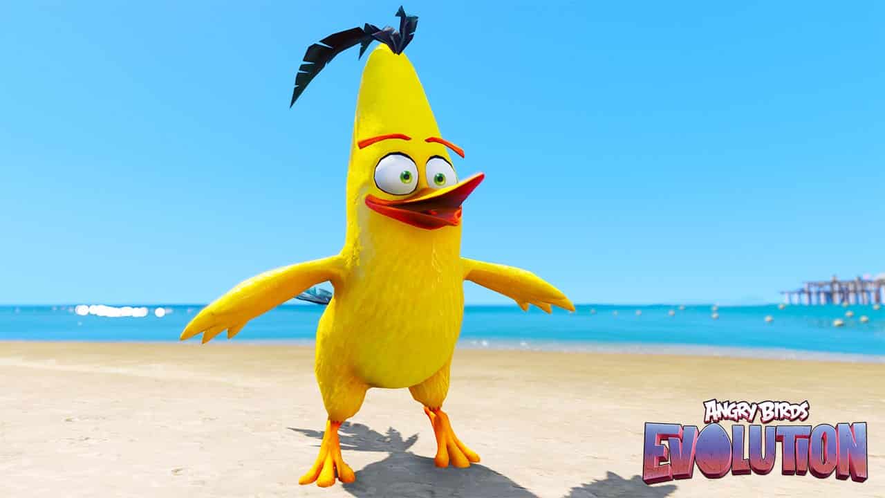 GTA 5 Mods Angry Bird Evolution Chuck